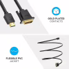 Кабель мультимедийный HDMI M to DVI M 2.0m 4K60Hz black Vention (ABFBH) - Image 6