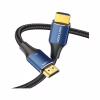 Кабель мультимедийный HDMI M to HDMI M 2.0m 8K60Hz cotton braided blue Vention (ALGLH) - Image 4