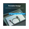 Кабель мультимедийный HDMI M to HDMI M 1.5m 8K60Hz ultra thin cotton braided green Vention (ALOGG) - Image 5