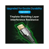 Кабель мультимедийный HDMI M to HDMI M 1.5m 8K60Hz ultra thin cotton braided green Vention (ALOGG) - Image 6
