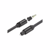 Кабель мультимедийный Optical Toslink 3.0m black Vention (BAEBI) - Image 2