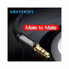 Кабель мультимедійний 3.5mm M to 3.5mm M 1.0m fabric black Vention (BAGBF) - Image 2