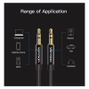 Кабель мультимедійний 3.5mm M to 3.5mm M 1.0m fabric black Vention (BAGBF) - Image 7