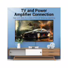 Кабель мультимедийный 2xRCA M to 2xRCA M 1.5m black Vention (BCMBG) - Image 7