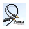 Кабель мультимедийный 2xRCA M to 2xRCA M 1.5m black Vention (BCMBG) - Image 10