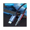 Кабель мультимедійний Micro 5P M to 3.5mm M 1.0m (4pin) black Vention (BDGBF) - Image 4