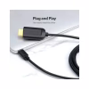 Кабель мультимедійний USB-C to HDMI M 1.5m black Vention (CGUBG) - Image 3