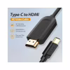 Кабель мультимедійний USB-C to HDMI M 1.5m black Vention (CGUBG) - Image 4