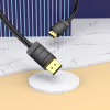 Кабель мультимедийный DisplayPort M to HDMI M 1.5m 1080p60Hz black Vention (HADBG) - Image 2