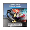 Кабель мультимедійний DisplayPort M to DisplayPort M 1.0m 4K60Hz black Vention (HAKBF) - Image 2