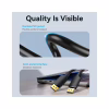 Кабель мультимедійний DisplayPort M to DisplayPort M 1.0m 4K60Hz black Vention (HAKBF) - Image 6