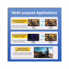 Кабель мультимедійний DisplayPort M to DisplayPort M 1.5m 8K60Hz black Vention (HCCBG) - Image 8