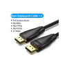 Кабель мультимедийный DisplayPort M to DisplayPort M 3.0m 8K60Hz black Vention (HCCBI) - Image 2