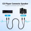 Кабель мультимедійний 2xRCA M to 2xRCA M 1.0m black Vention (VAB-R06-B100) - Image 5