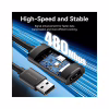 Дата кабель USB 2.0 AM/AF 5.0m Active black Vention (CBKBJ) - Image 3
