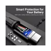 Дата кабель USB 3.0 AM to USB-C 1.5m black Vention (COZBG) - Image 5
