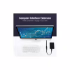 Дата кабель USB 3.0 AM/AF 2.0m flat black Vention (VAS-A13-B200) - Image 4