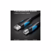 Кабель для принтера USB 2.0 AM/BM 1.0m black Vention (VAS-A16-B100) - Image 2