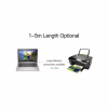 Кабель для принтера USB 2.0 AM/BM 1.0m black Vention (VAS-A16-B100) - Image 3