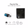 Кабель для принтера USB 2.0 AM/BM 1.0m black Vention (VAS-A16-B100) - Image 7