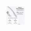 Дата кабель USB-C to Lightning 1.0m 3A white Vention (LAKWF) - Image 3