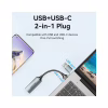 Перехідник USB-C + USB-A to HDMI M 0.1m video capture gray Vention (ACWHA) - Image 2