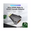 Перехідник HDMI to Mini HDMI black Vention (AISB0) - Image 2