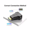 Перехідник HDMI to Mini HDMI black Vention (AISB0) - Image 3