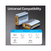 Перехідник HDMI F to HDMI F 8K Aluminum black Vention (AIUH0) - Image 5