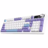Клавиатура Ajazz AK980 V2 Gift Switch V2 Wireless/Bluetooth/USB UA White/Blue (AK980-V2-G-PWB) - Image 3