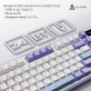 Клавиатура Ajazz AK980 V2 Gift Switch V2 Wireless/Bluetooth/USB UA White/Blue (AK980-V2-G-PWB) - Image 7