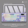 Клавиатура Ajazz AK980 V2 Gift Switch V2 Wireless/Bluetooth/USB UA White/Blue (AK980-V2-G-PWB) - Image 11
