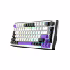 Клавиатура Hator Hellyberry HK75 Mechanical Linear RGB USB UA White/Violet (HK75) - Image 3