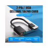 Звукова плата Vention Audio USB 2х3,5 мм jack 0.15m (CDYB0) - Image 2