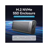 Карман внешний Vention SSD M.2 (NVME) M-key USB Type-C 3.2 10Gbps Heat Sink Aluminum (KPKH0) - Image 2