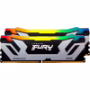 Модуль памяти для компьютера DDR5 48GB (2x24GB) 8400 MHz Renegade RGB Silver XMP Kingston Fury (ex.HyperX) (KF584CU40RSAK2-48) - Image 2