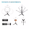 Набор блогера ACCLAB AL-LR101MB 4in1 Ring of Light, Holder, mic., Bluetooth butto (1283126502057) - Image 3