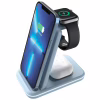 Зарядное устройство Canyon WS-304 Foldable 3in1 Wireless charger Blue (CNS-WCS304BL) - Image 8