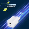 Зарядное устройство Canyon CU45AC GaN 45W 1xPD 1xQC EU White (CNS-CUW45AC) - Image 8