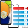 Стекло защитное ACCLAB Full Glue Samsung A03 Black (1283126521621) - Image 3