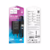 Зарядное устройство HOCO C134A Solid USB + cable USB to Micro 5P Black (6942007621335) - Image 5