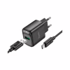 Зарядное устройство HOCO C140A Smart USB QC3.0 + cable USB to USB-C Black (6942007627825) - Image 3