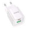 Зарядное устройство HOCO C147A Charm 1xUSB-C PD20W + 1xUSB QC3.0 White (6942007630276) - Image 2