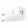 Зарядное устройство HOCO C147A Charm 1xUSB-C PD20W + 1xUSB QC3.0 White (6942007630276) - Image 5