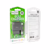 Зарядний пристрій HOCO C72Q Glorious USB QC3.0 + cable USB to USB-C 18W Black (6931474732545) - Image 5