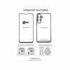 Чехол для мобильного телефона Dengos Carbon Kit for Samsung Galaxy A17 case + glass Black (DG-KM-160) - Image 5