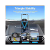 Універсальний автотримач Vention 4.7-7.2" з присокою, чорний (KCOB0) - Image 7