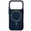 Чохол до мобільного телефона Armorstandart LikeCarbon2 MagCase Apple iPhone 17 Pro Kevlar Dark Blue (ARM88554) - Image 2