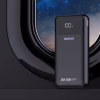 Батарея универсальная Dudao K15Pro 20000mAh PD/22.5W, QC, with built-in cables, Black (6977196682430) - Image 6