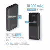 Батарея универсальная ColorWay 10 000 mAh PD/22.5W, QC/3.0, LCD, Black (CW-PB100LPB3BK-PDD) - Image 7